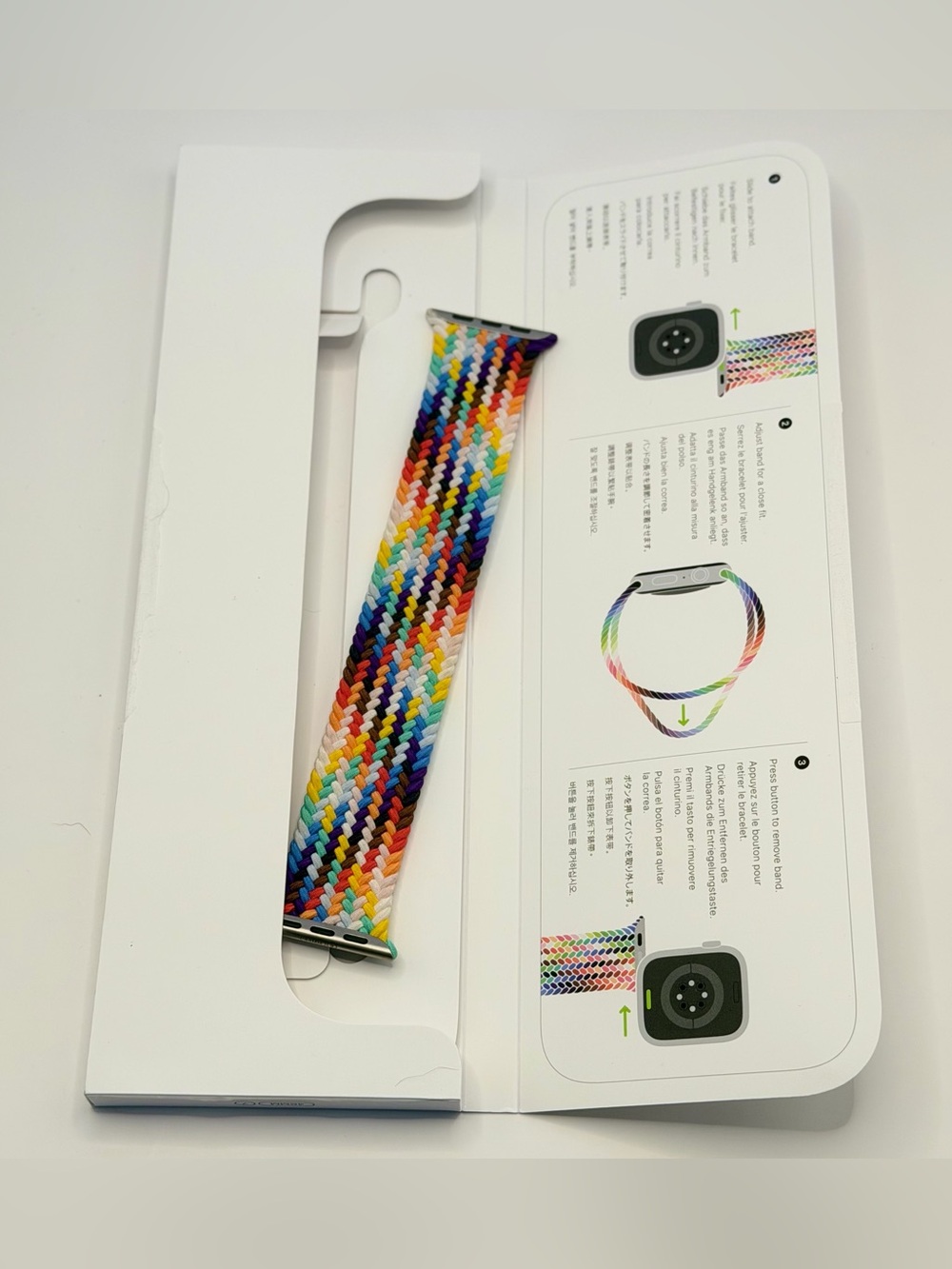 Apple Watch Band Pride 2021‎ Edition, 44mm, Excellent, Full Set, OEM